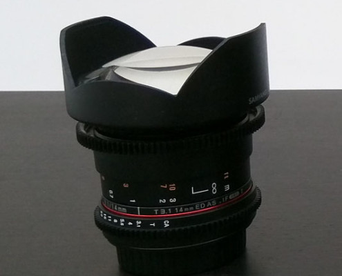 Review Samyang T3.1/14mm Ultra Wide Angle Cine Lens