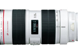 De Canon 70/200 F/2.8 F/4 is te huur bij gebruik van onze fotostudio.